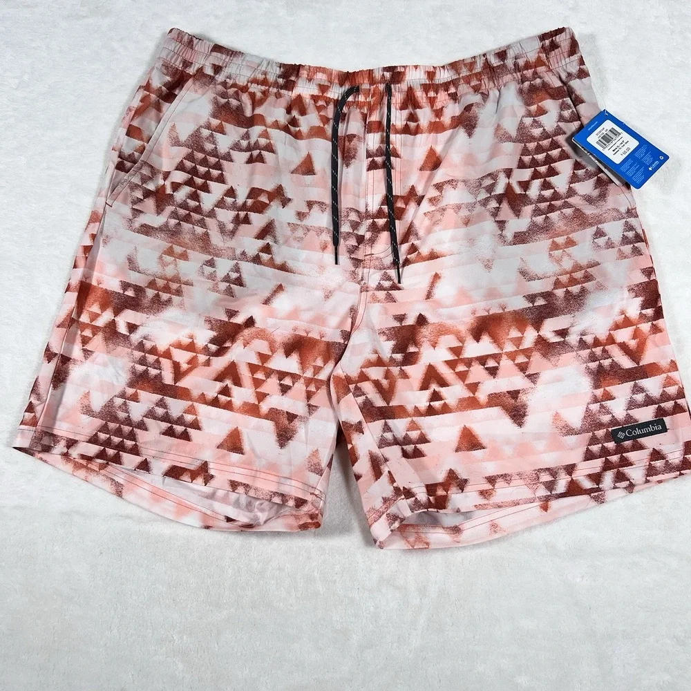 Columbia Mens XLarge Omni Shade Summertide Short Swim Fishing Trunk NWT